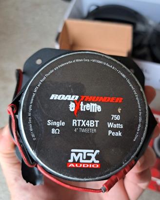 2 tweeter bullet MTX Audio RTX4BT