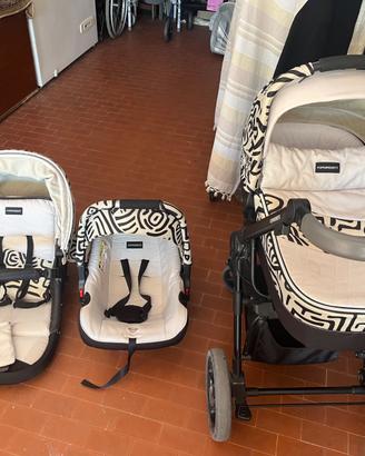Trio Foppapedretti 3chic+kit lenzuolini per culla