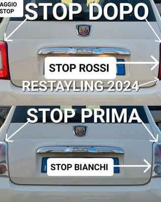 cablaggio fiat 500 stop fari fanali 