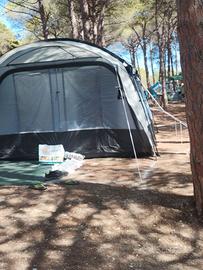 Tenda campeggio 4 posti usata solo 2 estati 15 gg