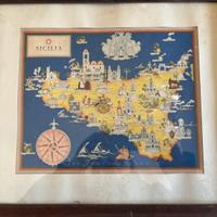 4 stampe antiche Regioni Italiane