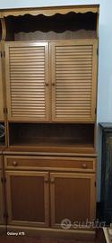 Mobile soggiorno o cucina in legno chisro