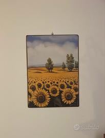 Quadro girasoli