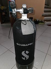 bombola Scubapro 15 lt doppia rub. perfet