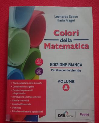 Colori della Matematica volume A+ quaderno