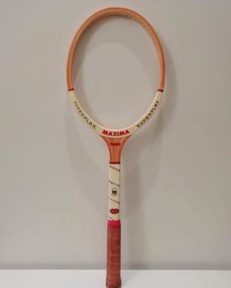 Racchetta Tennis in legno  Vintage anni 70-80
