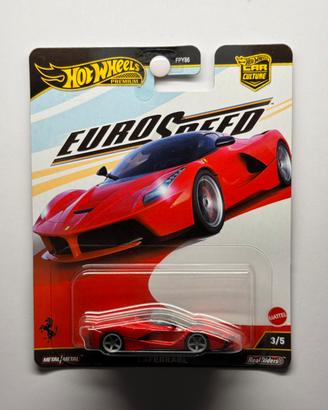 Hot Wheels Premium Euro Speed - Ferrari LaFerrari