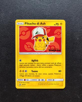 Pikachu di Ash Near Mint - Carte Pokemon 