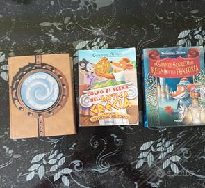 Set 3 libri collezione Geronimo Stilton 