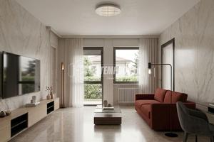 Quadrilocale con progetto di ristrutturazione chia
