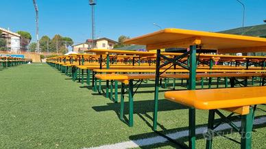 set birreria tavolo e panche