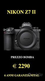 NIKON Z7 II (6 ANNI GARANZIA NITAL)