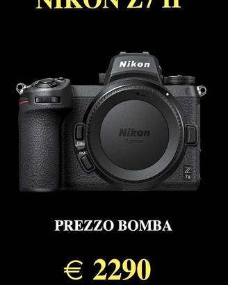 NIKON Z7 II (6 ANNI GARANZIA NITAL)