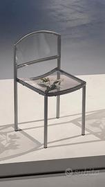 2X sedia metallo design postmoderno - Germania
