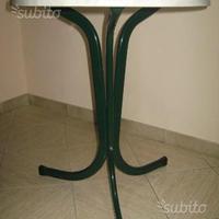 Tavolino Bistrot metallo/plastica