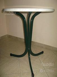 Tavolino Bistrot metallo/plastica