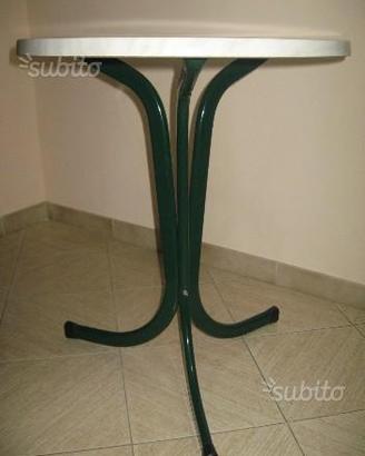 Tavolino Bistrot metallo/plastica