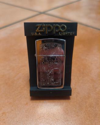 Accendino Zippo Venetian Cromo NUOVO ottobre 2001