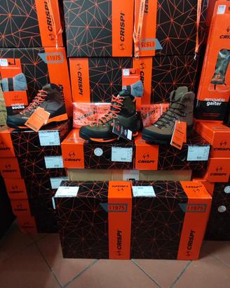 ASSORTIMENTO SCARPE DA CACCIA CRISPI: 