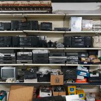 stock intero di stereo e radio