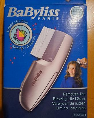 pettine elimina pidocchio BaByliss