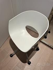 Sedia design girevole