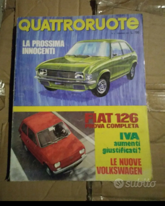 Riviste storiche QUATTRUOTE