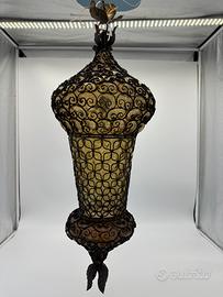 Seguso Lampada Lampadario a sospensione veneziano