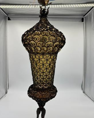 Seguso Lampada Lampadario a sospensione veneziano