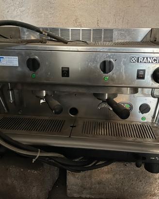 Macchina caffe Rancilio con 2 gruppi e macina caff