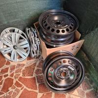 cerchi in acciaio 16'' a 5 fori (caddy VW)