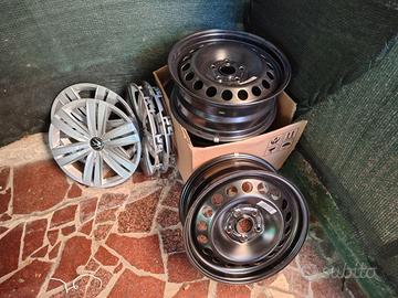 cerchi in acciaio 16'' a 5 fori (caddy VW)