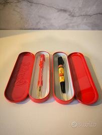 NUOVO - Set Penne Cocacola collezione vintage 1990