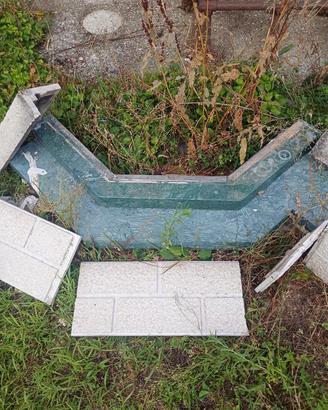 rivestimento per caminetto angolare 