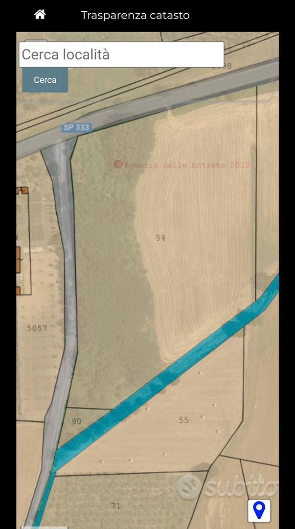 Terreno 5500mq - Vista 2