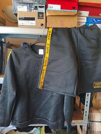 set 2 pezzi uomo / pantaloncini e felpa sportivi