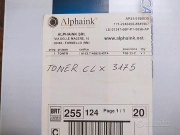 kit 4 toner per stampante Samsung CLX 3175