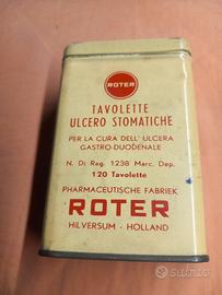 
Scatola farmaceutica vintage ROTER – Tavol