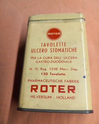 
Scatola farmaceutica vintage ROTER – Tavol