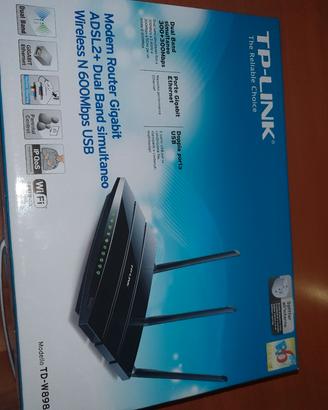 MODEM e amplificatore di rete 