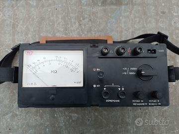 megaohmetro di isolamento russo