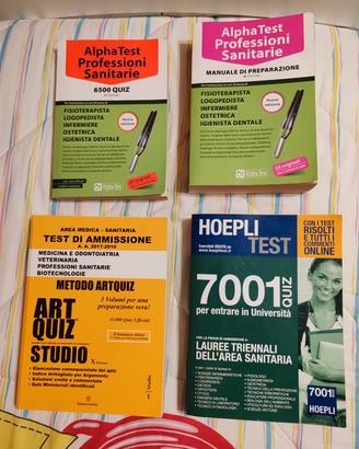 4 volumi per professioni sanitarie 