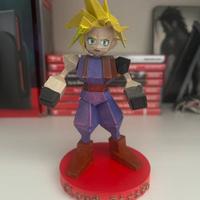 Final fantasy 7 figure retro stampate in 3d