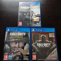 Lotto 3 Giochi Sparatutto (CoD Black Ops III, CoD 
