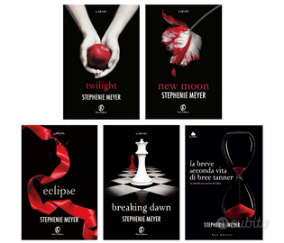 SAGA COMPLETA TWILIGHT STEPHENIE MEYER 1 ED. ITA