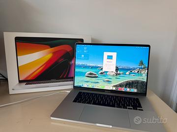 MacBook Pro 2019 16” i7 GARANZIA FATTURA APPLE