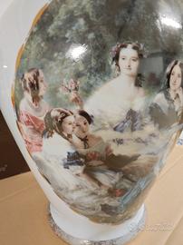 Vaso cinese porcellana Dames Claraluna