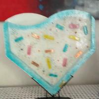 vaso molto particolare vetro murano  in fusione