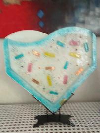 vaso molto particolare vetro murano  in fusione