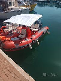 GOMMONE MARSHAL M80   YAMAHA 40CV 4T CARRELLO OMOL